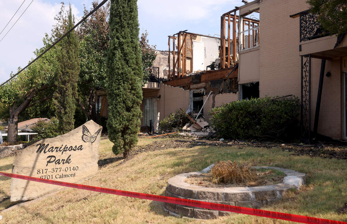 A fire at the Mariposa Park Apartments in Fort Worth displaced an estimated 50 to 100 residents on Tuesday, Aug. 25, 2026.